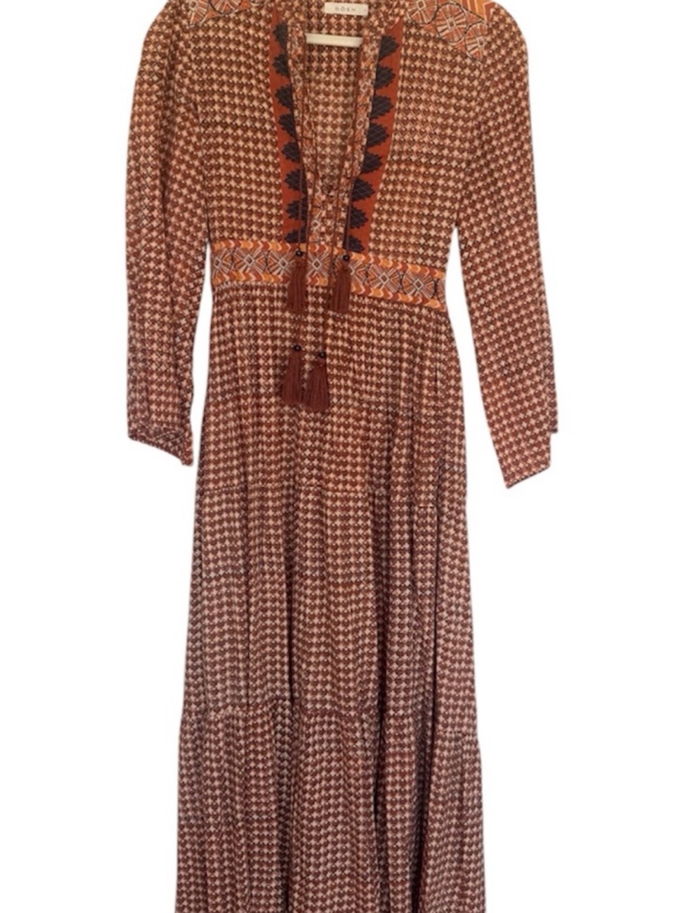 Doen Prem Long Sleeve Maxi Dress
